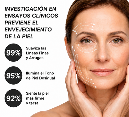 Kit Belleza Velva - Sérum Antiedad + Rodillo de Jade